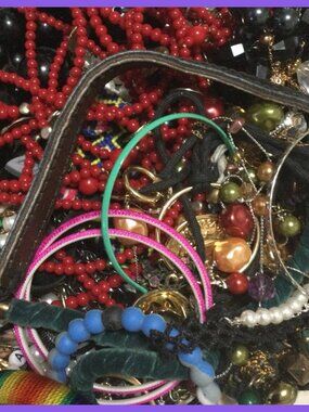 Z4 Misc Jewelry Lot,5 lbs